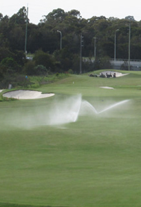 golf course irrigation